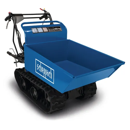 Scheppach DP 4500 pásový přepravník 400 kg s mechanickým sklápěním korby