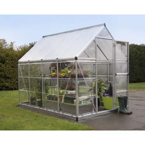 Palram - Canopia Hybrid 6' x 8' polykarbonátový skleník (246 x 185 cm)