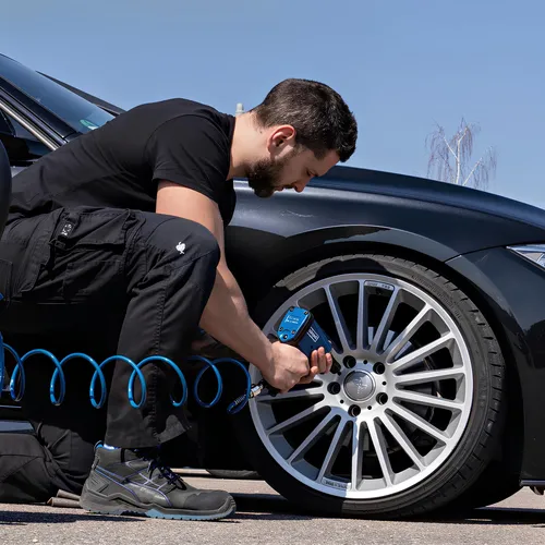 Scheppach HC 550 TC tříválcový olejový řemenový kompresor 100 L / 10 bar