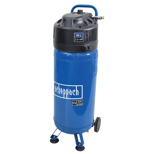 Scheppach HC 51 V vertikální bezolejový kompresor 50 L / 10 bar