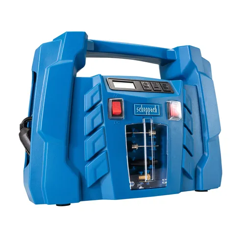 Scheppach Air Force 5 mobilní bezolejový kompresor 8 bar (12 V / 230 V)