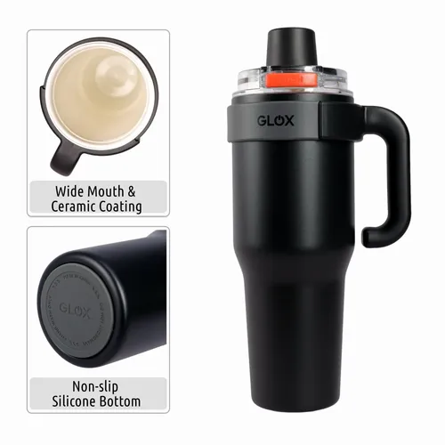 Termoláhev 1,2 l černá Glox 2032B