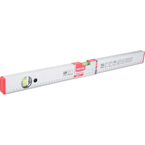 Vodováha 2libely, 600mm, přesnost 1mm/1m EXTOL PREMIUM 8823606