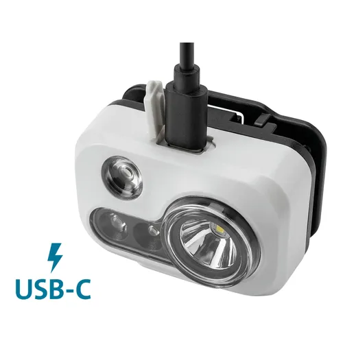 Čelovka 180lm, xpg, usb nabíjení EXTOL LIGHT 43188