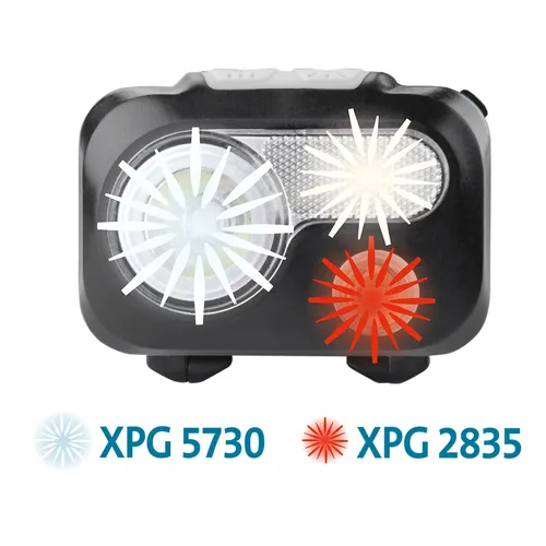 Čelovka 180lm, xpg EXTOL LIGHT 43467