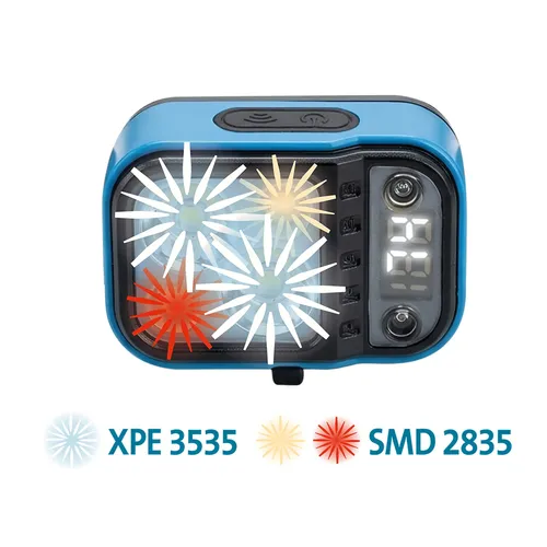 Čelovka 200lm, xpg, usb nabíjení EXTOL LIGHT 43189