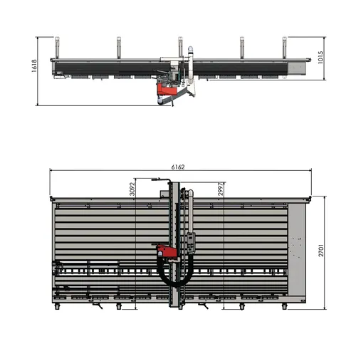 Vertikální panelová pila VPS 22-51 VR ED 5601252 Holzkraft