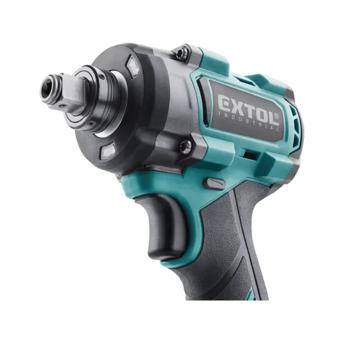 Utahovák rázový 2v1 (1/4" a 1/2") aku share20v, 430nm, brushless, 2ah EXTOL INDUSTRIAL 8791870