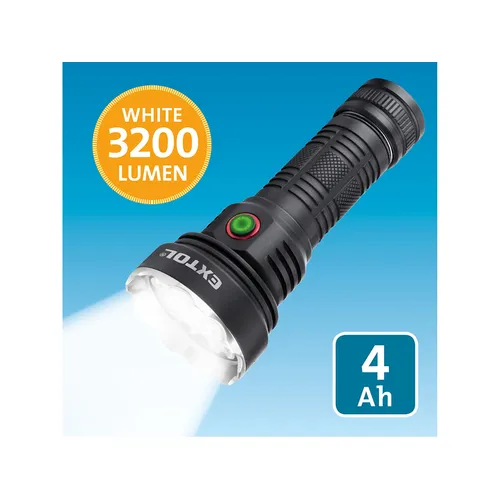 Svítilna 3200lm, usb nabíjení, 19x led EXTOL LIGHT 43170