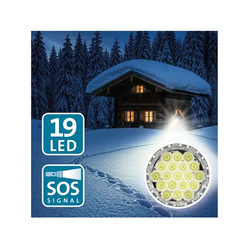 Svítilna 3200lm, usb nabíjení, 19x led EXTOL LIGHT 43170