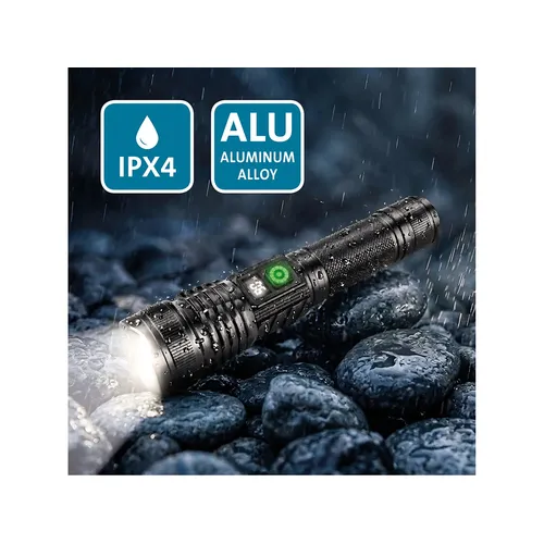 Svítilna 1000lm, usb nabíjení, white laser led EXTOL LIGHT 43171