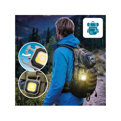Světlo s klipem, 670lm, usb nabíjení EXTOL LIGHT 43148