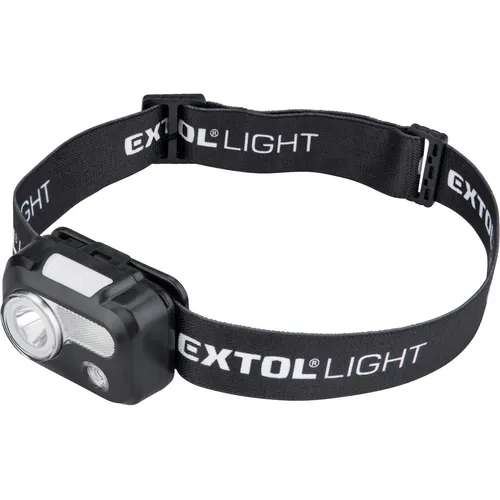 Čelovka 180lm, xpg EXTOL LIGHT 43467