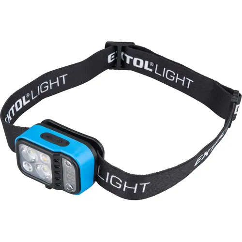 Čelovka 200lm, xpg, usb nabíjení EXTOL LIGHT 43189